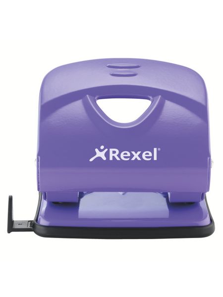 Rexel V230 2 Hole Metal 30 Sheet Punch- Purple