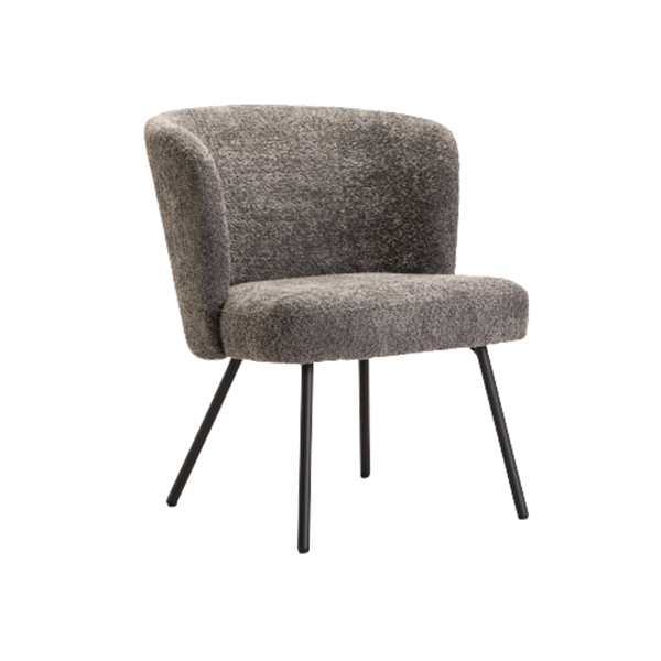 Siena Fabric Chair - Grey