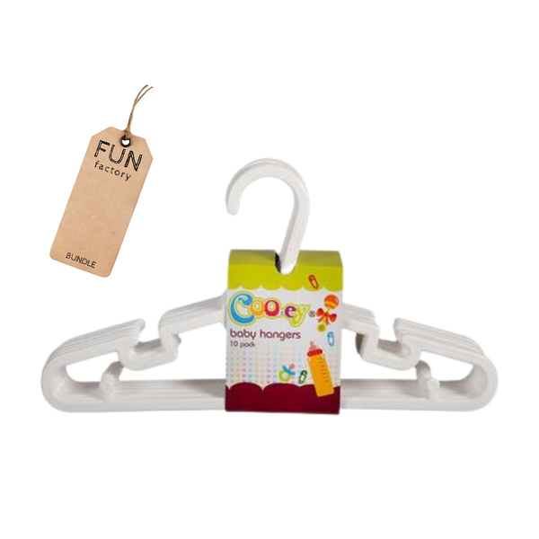 Cooey Baby Hangers Pack - Set of 10 Assorted