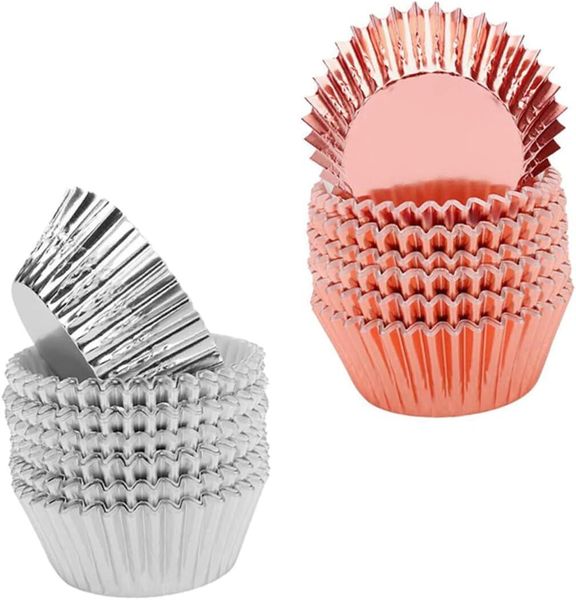 Metallic Foil Muffin Cups and Cupcake Liners