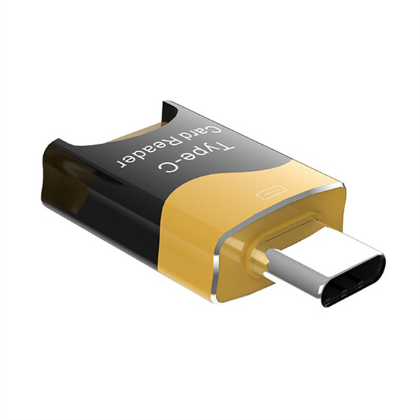 Mini Type-C Card Reader Mobile OTG Slot Plug and Play Flash Drive