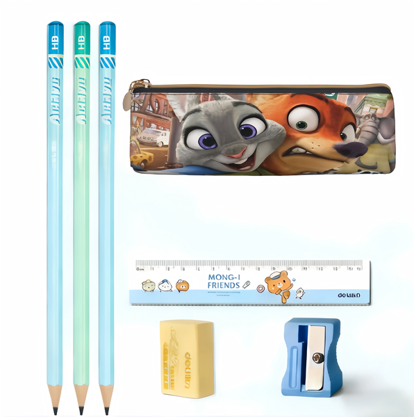 Zootopia Judy &amp; Nick Pencil Case - Fun School Stationery Pouch