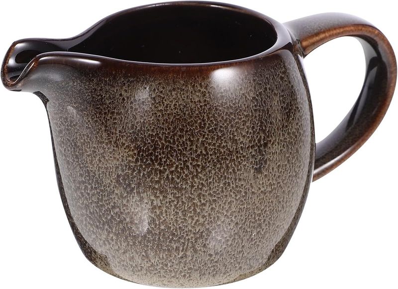 Ceramic Milk and Sauce Dispenser Small Household Creamer Pitcher