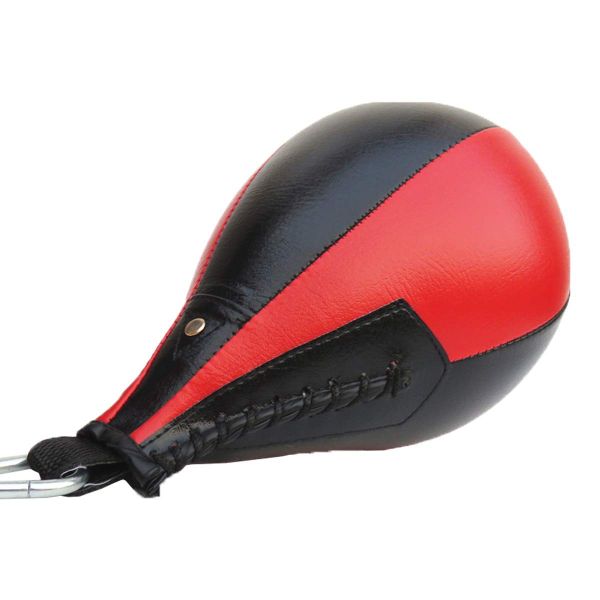 Inflatable Boxing Speed Bag - Black/Red