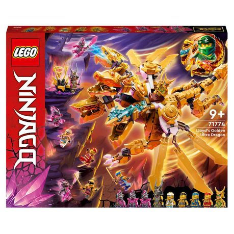 LEGO Ninjago Ultra Golden Dragon MOC Review 