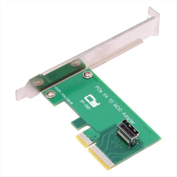 Pci-Express Card 5.0 4.0 4 x To Mcio Cool Edge Io Female Host Adapter