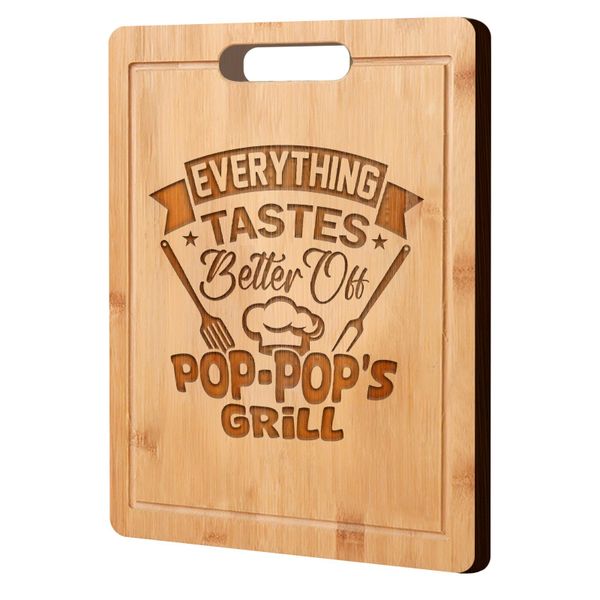 Engraved Bamboo Cutting Board