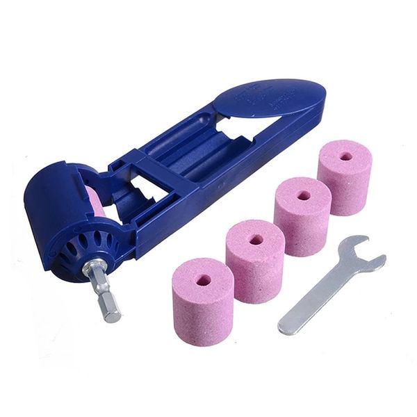 Portable Drill Grinding Wheel Sharpening Tool Drill Bit Sharpener-Orange