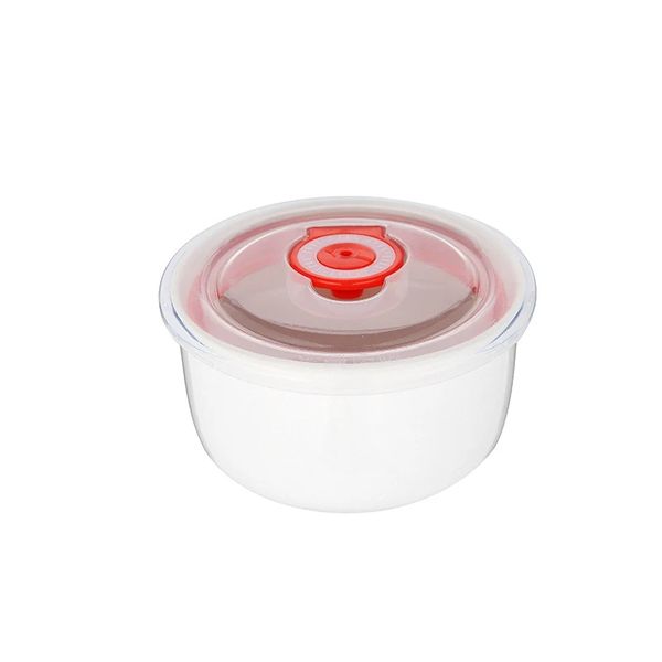 Portable Ceramic Food Storage Bowl with lid Pack of 6