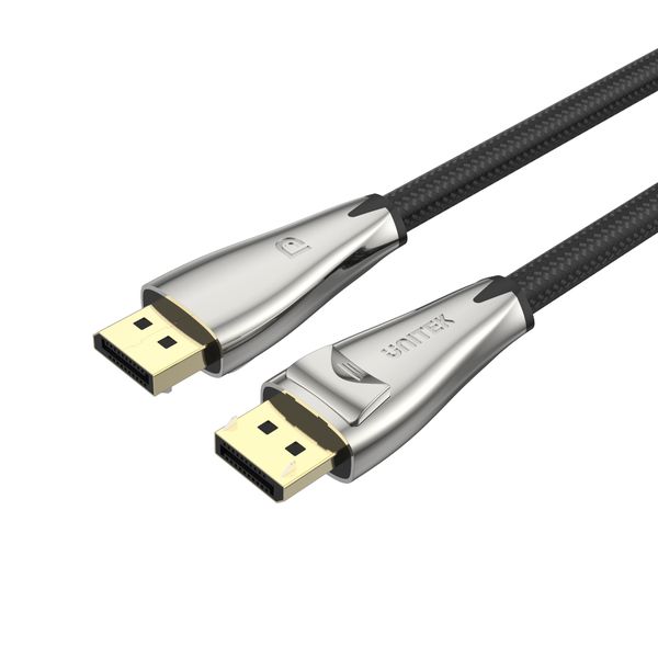 Unitek 8K Displayport 1.4 Zinc-alloy Cable 2M