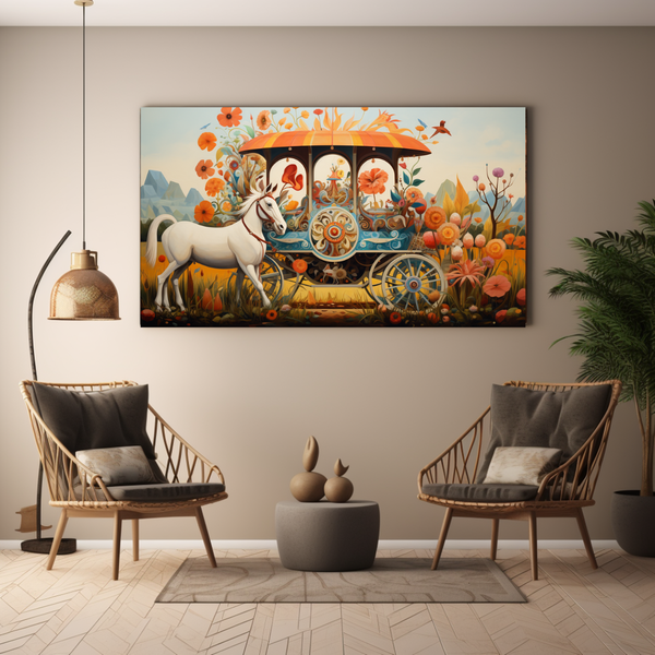 Canvas Wall Art - Fields of Fantasy - BK0253