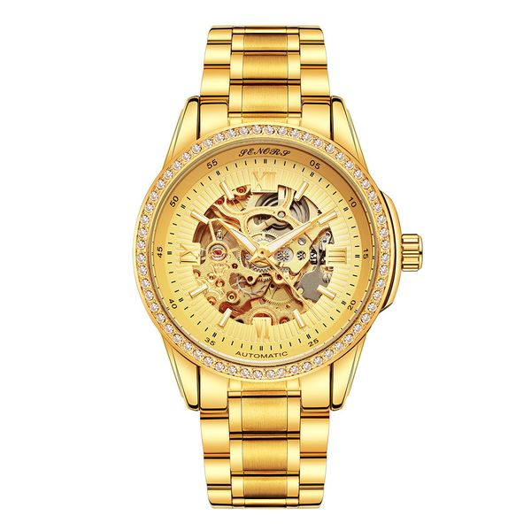 SENORS Men's Nical Perspective Window Business Watch