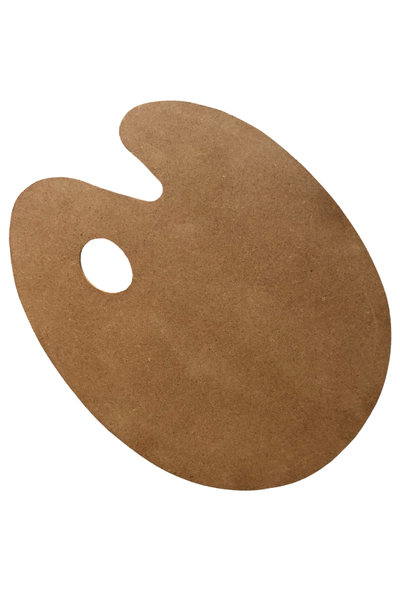 Wooden Masonite Artist's Palette
