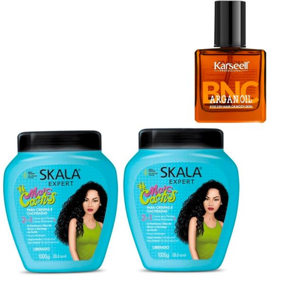 SKALA EXPERT Curl Treatment Duo 2kg + Karseell Argan Oil