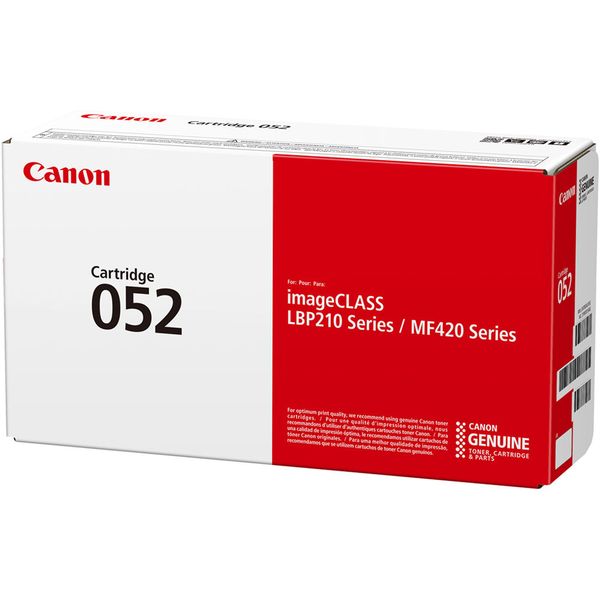 Canon 052 Original Black Toner Cartridge