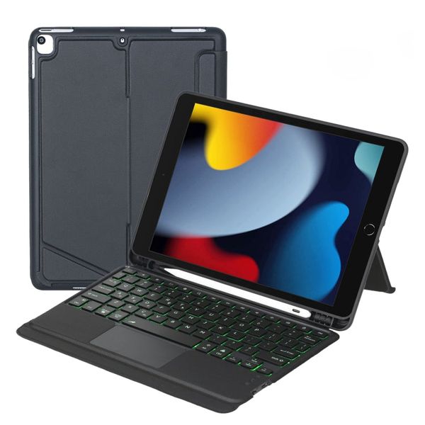 TechZA Wireless Keyboard Case Compatible with iPad 10.2" iPad Air 3 10.5, iPad Pro 10.5