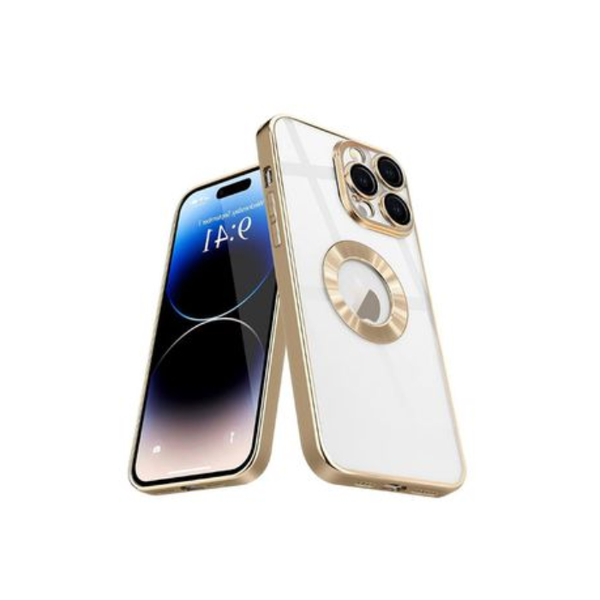 MagGuard iPhone 11 Protective Shield - Silicone &amp; Magsafe Compatible - Gold