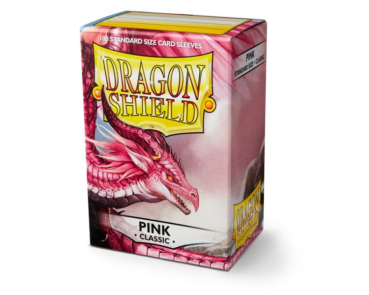 Dragon Shield Classic Pink Sleeves