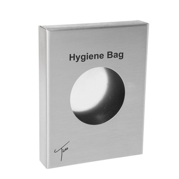 Hygiene Bag Dispenser - Silver