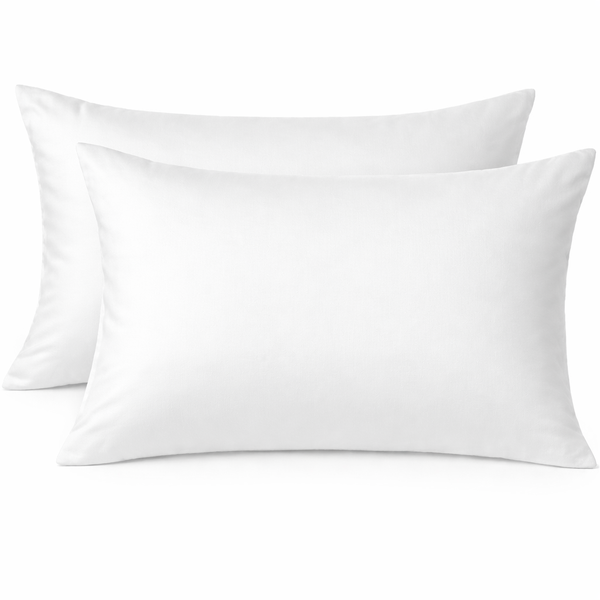 SUKARI - 100% Egyptian Cotton 400TC Premium Pillowcases - Set of 2 - White