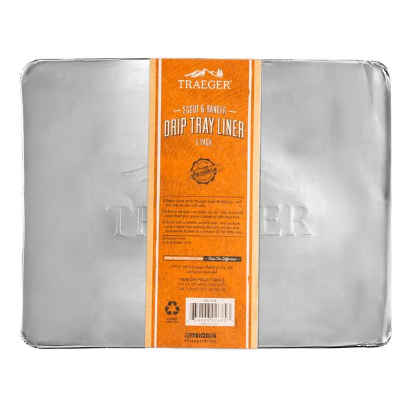 Traeger Drip Tray Liners (5 - Pack) - Ironwood 650