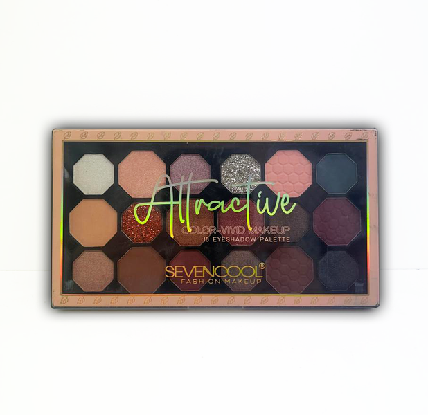 2 Pack 18 Colour Eyeshadow Palette