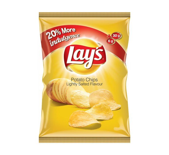 Lays Potato Chips - Lightly Salted (48 x 36G) | Shop Today. Get it ...