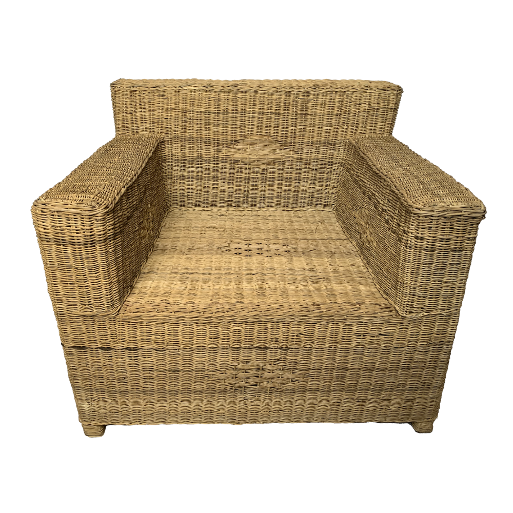 Square Back Malawi Cane Woven Armchair Shop Today. Get it Tomorrow