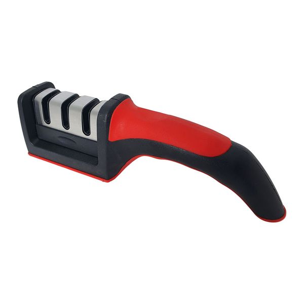 Hestia Multi-Purpose Stainless Steel Knife Sharpener - Silver