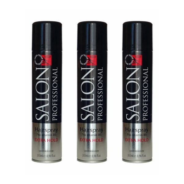 Minuet Salon Professional Extra Hold Hairspray (3 x 265ml) Shop