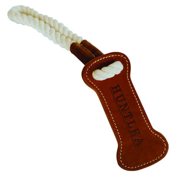 Huntlea - Tug Rope with Double Leather Bone