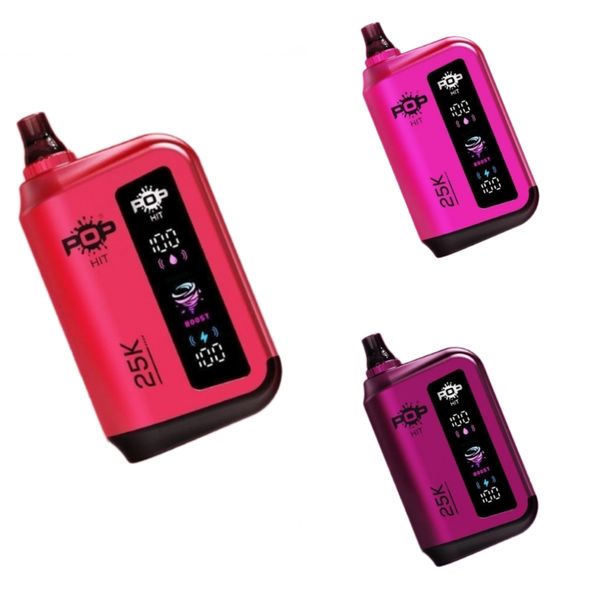 Pop Hits 25000 Puffs Disposable Vape - Pink Combo (Pack of 3)