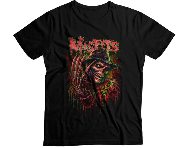 Misfits Horror Business Punk Rock Graphic T-Shirt (2)