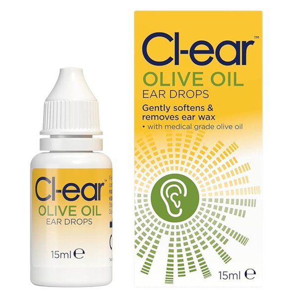Cl-ear Olive Oil Ear Drops - 15ml