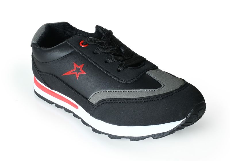 Soviet Kids Raven Low Cut Pu Suede Casual Lace-Ups