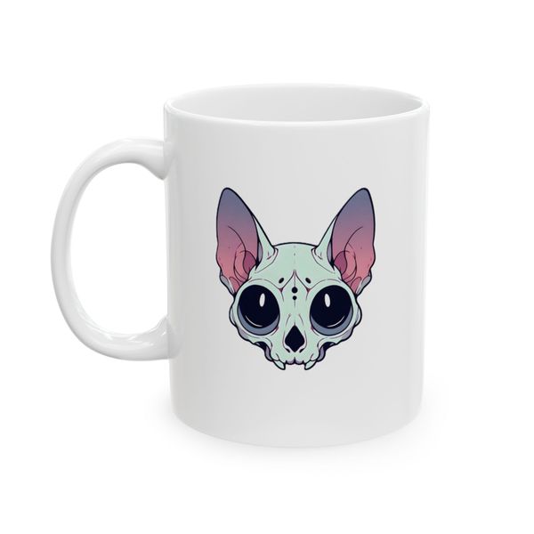 Egyptian Skull Cat - Mug