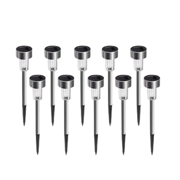 10PCS Outdoor Mini Solar Powered Lights For Garden Pathway -TS-50