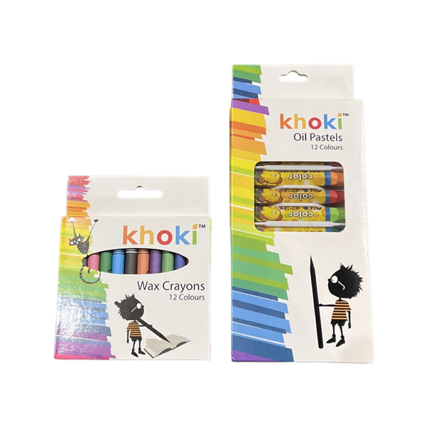 Khoki Oil Pastels and Wax Pastels