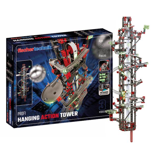 fischertechnik Hanging Action Tower Marble Run