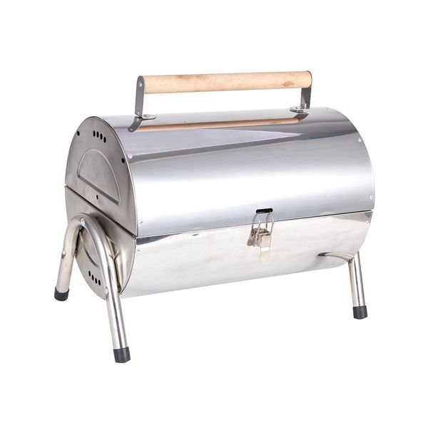 Outdoor Buddy - Stainless Steel Tabletop Grill &amp; Smoker