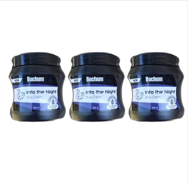 Pack of 3 Bochum Into The Night Body Cream 500ml