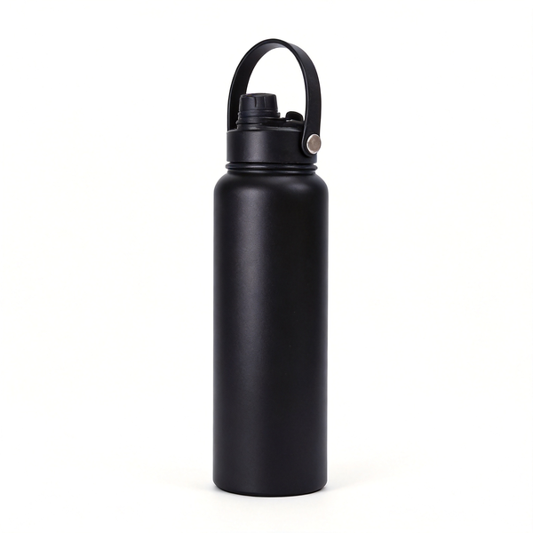 Stainless Steel Vacuum Insulated Water Bottle - Leak-Proof Sport Flask with