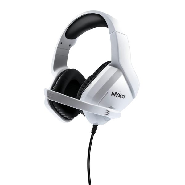 DW Nyko Wired Gaming Headphone For PS5 - White - NB-4500
