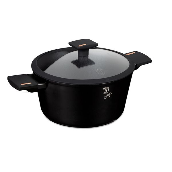 Berlinger Haus 28cm Marble Coating Non-Stick Casserole - Monaco Collection