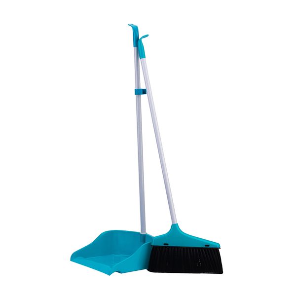 Long Handle Broom and Dustpan