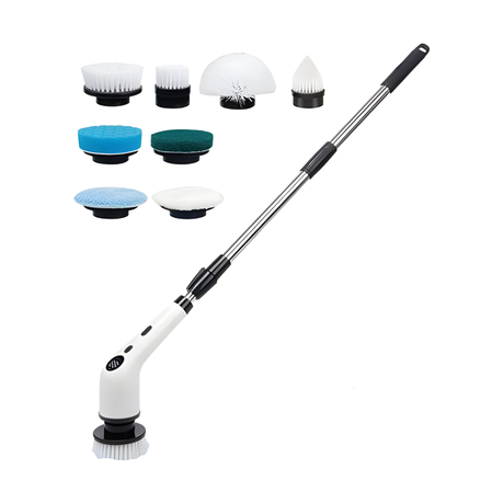 Rechargable Multifunctional Cordless Retractable Handheld Cleaning Brush Image