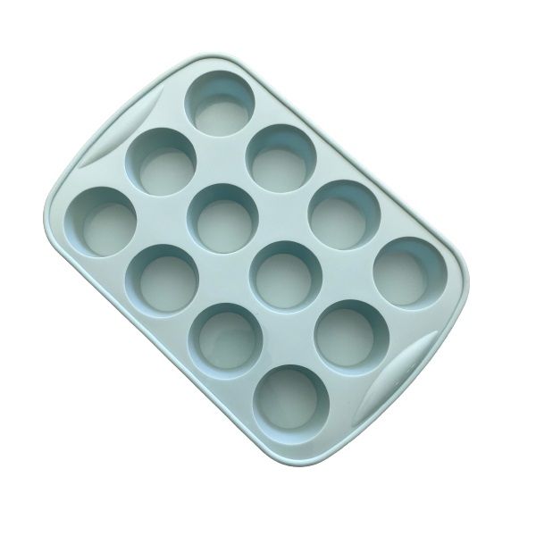 Silicone Cupcake / Muffin Mould - Bakeware Pans - 12 Cups (Set of 2)