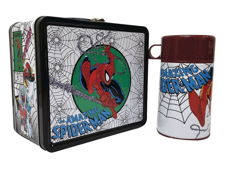 Tin Titans Marvel Spider-Man PX Lunchbox &amp; Beverage Container
