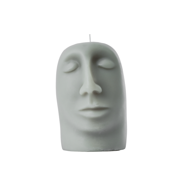 Carrol Boyes Sculptural Candle - Gleam - Grey