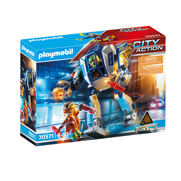 Playmobil City Action Special Operations Police Robot 70571